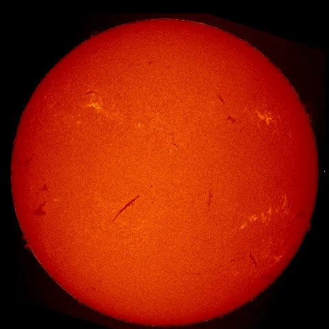 Image of Sun's chromosphere