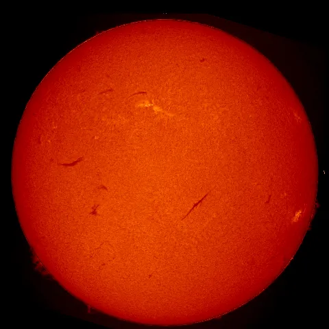 Image of Sun's chromosphere