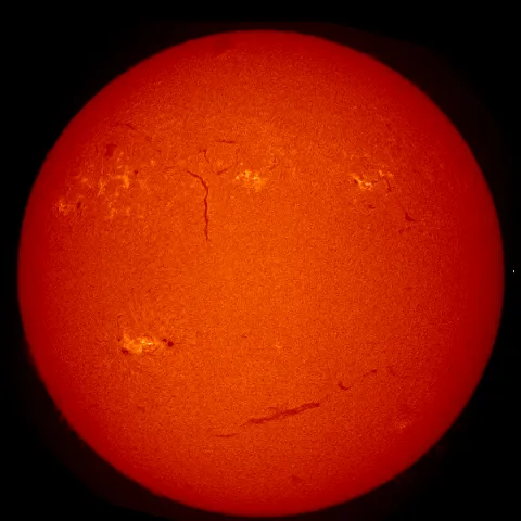 Image of Sun's chromosphere