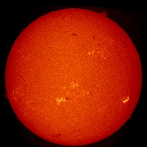 Image of Sun's chromosphere