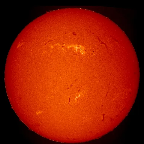 Image of Sun's chromosphere