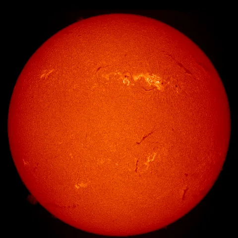 Image of Sun's chromosphere