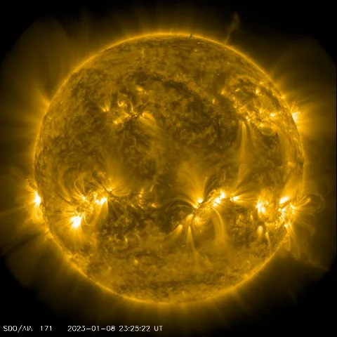 Image of Sun's corona