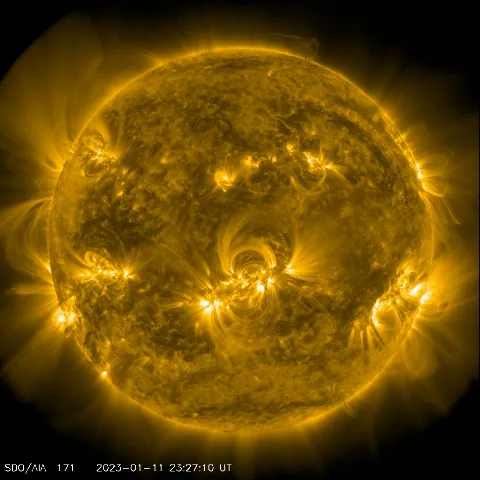 Image of Sun's corona