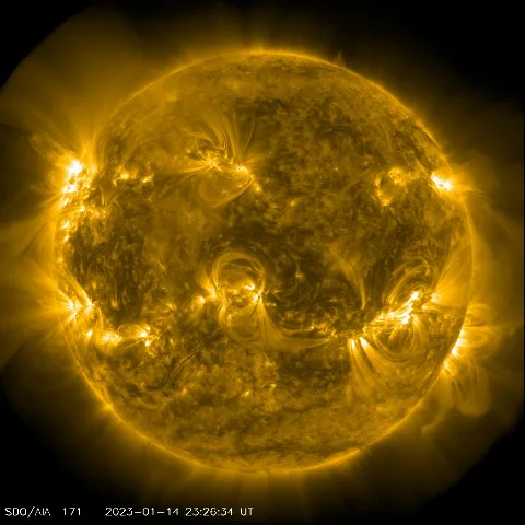 Image of Sun's corona