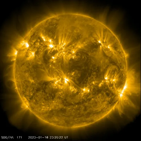 Image of Sun's corona