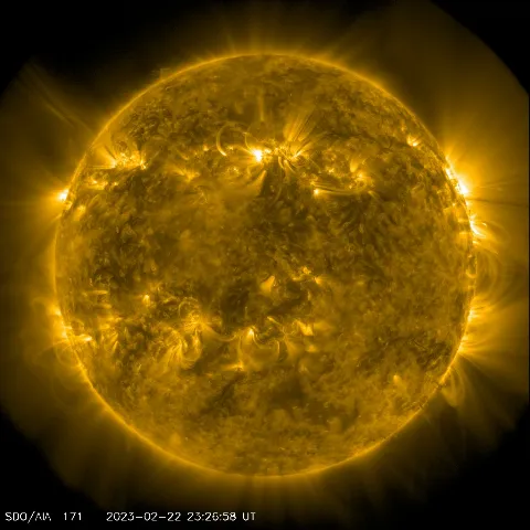 Image of Sun's corona