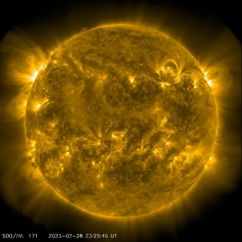 Image of Sun's corona