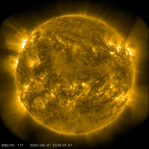 Image of Sun's corona