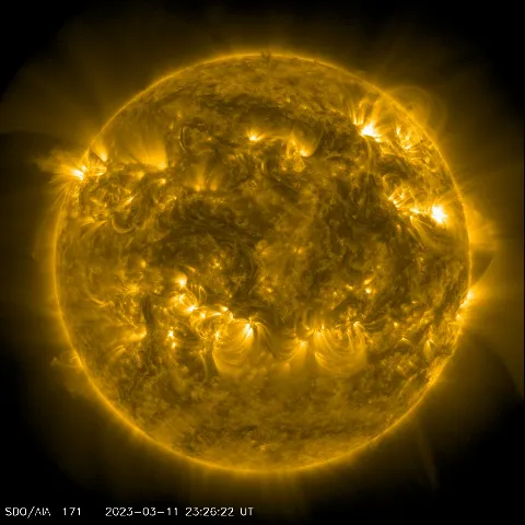 Image of Sun's corona