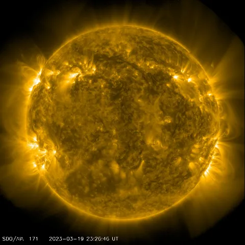 Image of Sun's corona