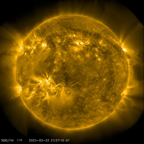 Image of Sun's corona