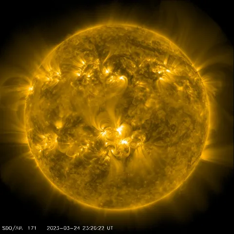 Image of Sun's corona