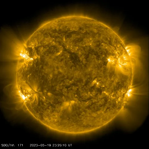 Image of Sun's corona