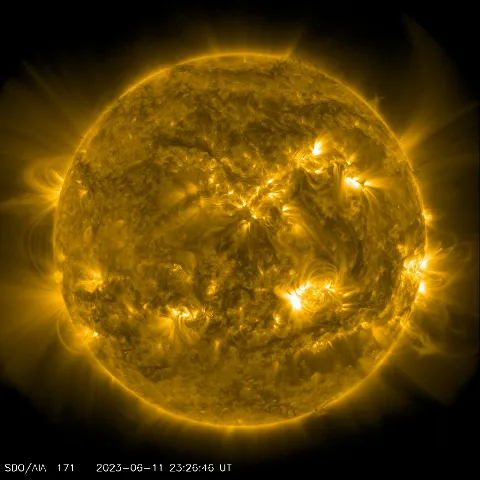 Image of Sun's corona