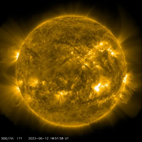 Image of Sun's corona