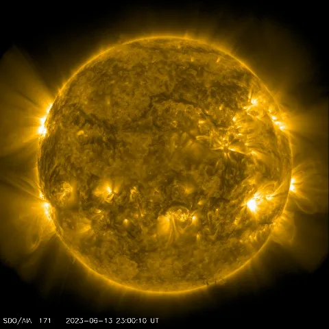 Image of Sun's corona