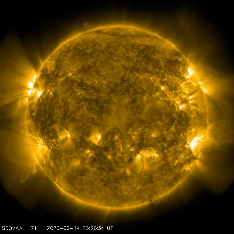 Image of Sun's corona