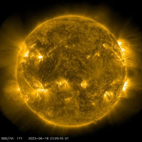 Image of Sun's corona