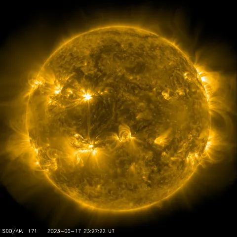 Image of Sun's corona