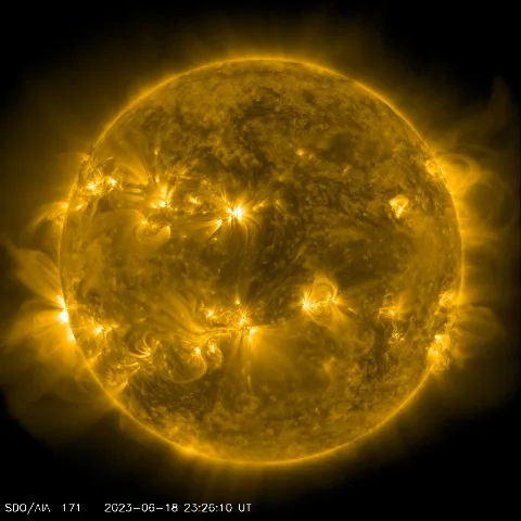 Image of Sun's corona