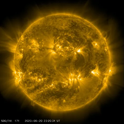 Image of Sun's corona