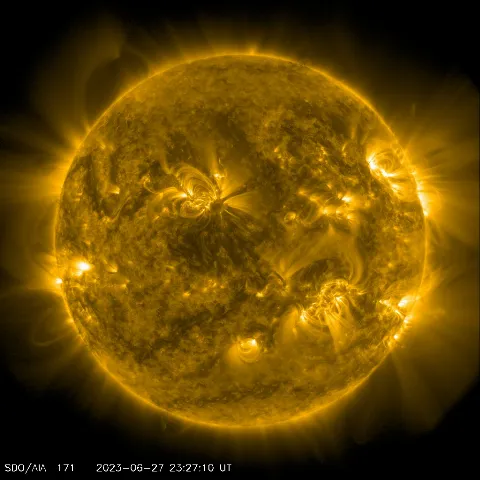 Image of Sun's corona