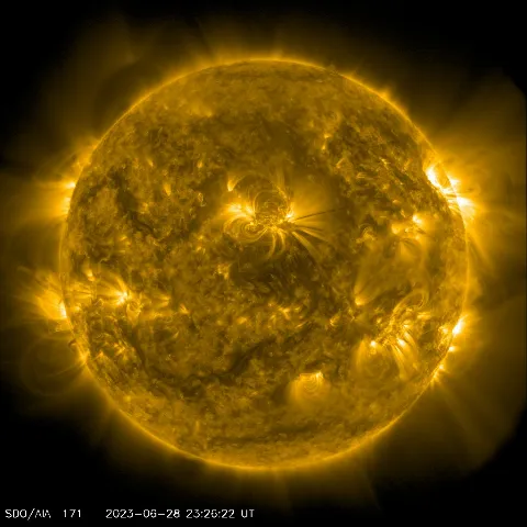 Image of Sun's corona