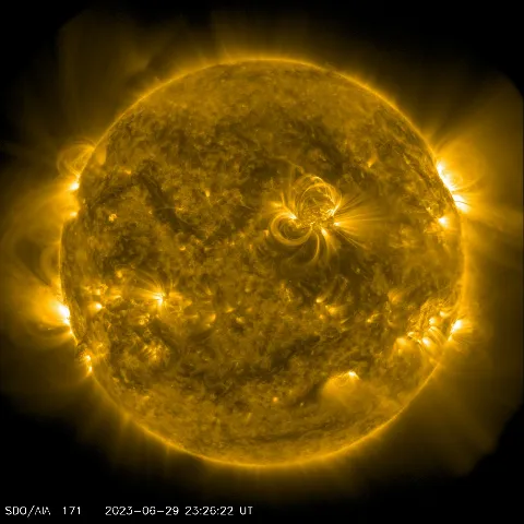 Image of Sun's corona