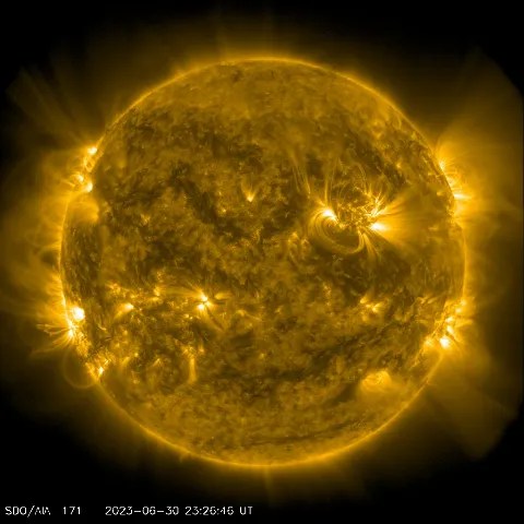 Image of Sun's corona