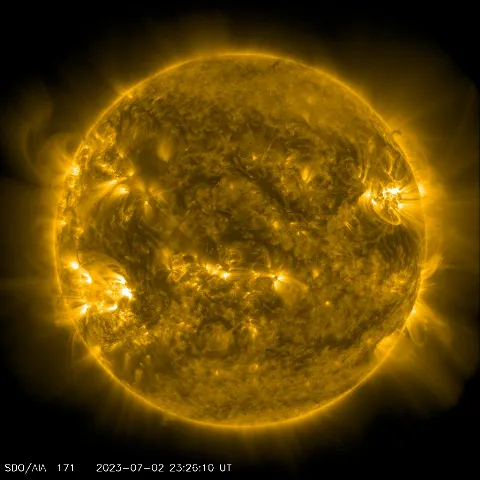 Image of Sun's corona