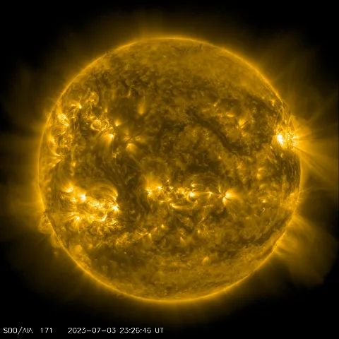 Image of Sun's corona