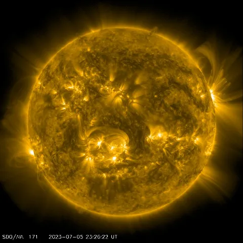 Image of Sun's corona