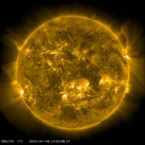 Image of Sun's corona