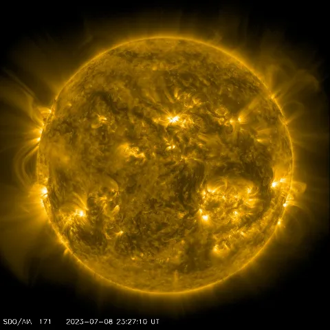 Image of Sun's corona