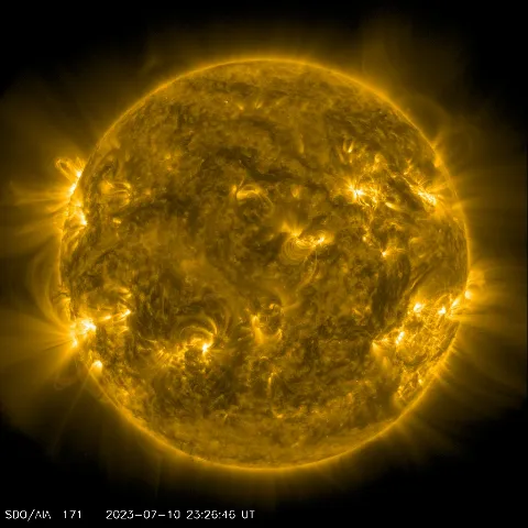 Image of Sun's corona