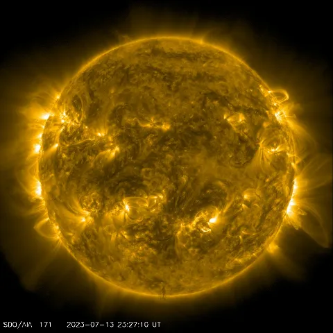 Image of Sun's corona