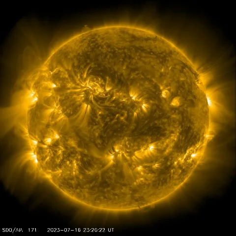 Image of Sun's corona