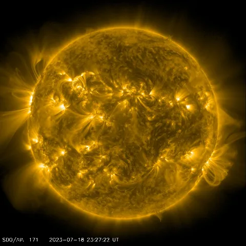 Image of Sun's corona