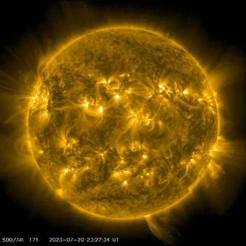 Image of Sun's corona