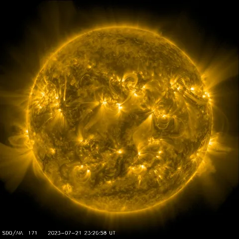 Image of Sun's corona