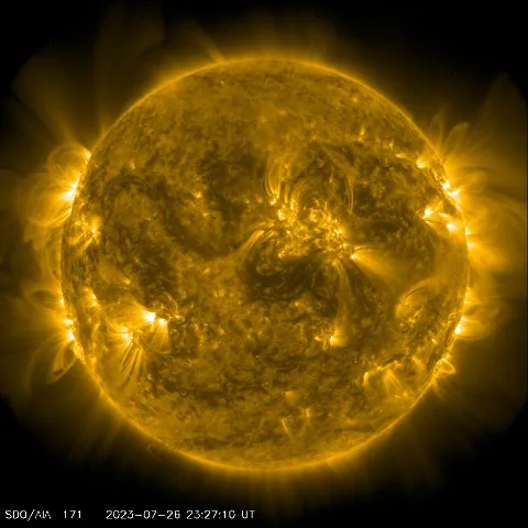 Image of Sun's corona