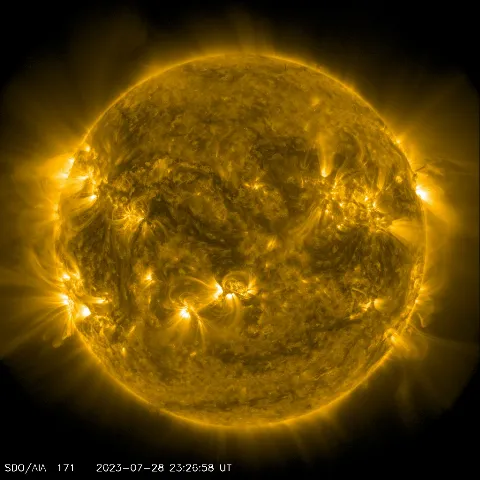 Image of Sun's corona