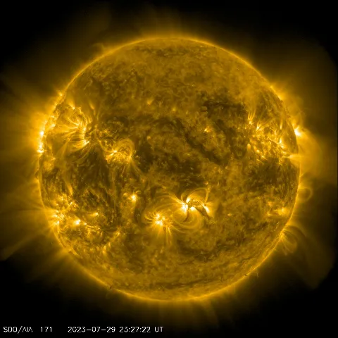 Image of Sun's corona