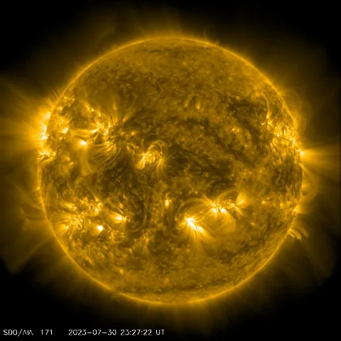 Image of Sun's corona