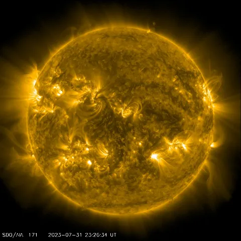 Image of Sun's corona