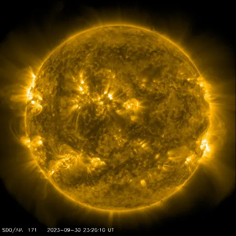 Image of Sun's corona