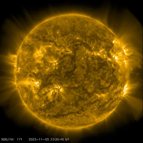 Image of Sun's corona