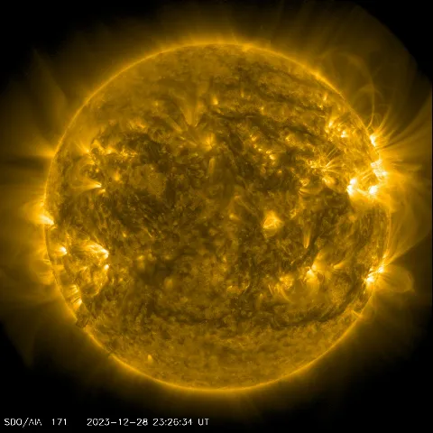 Image of Sun's corona