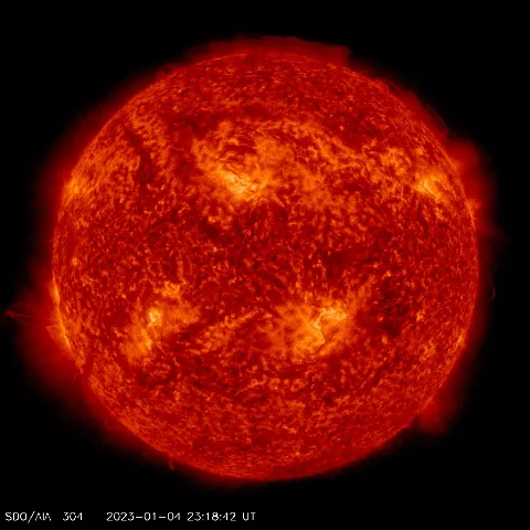 Image of Sun's transition region